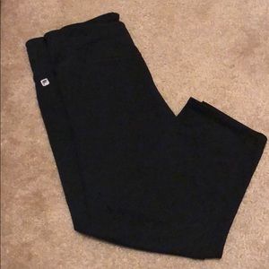 Fabletics black Capri workout leggings M